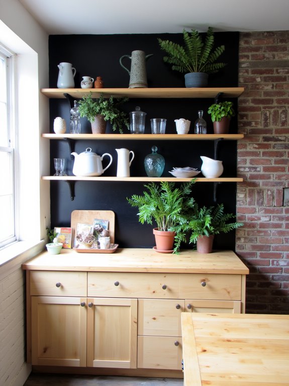 open shelving design ideas