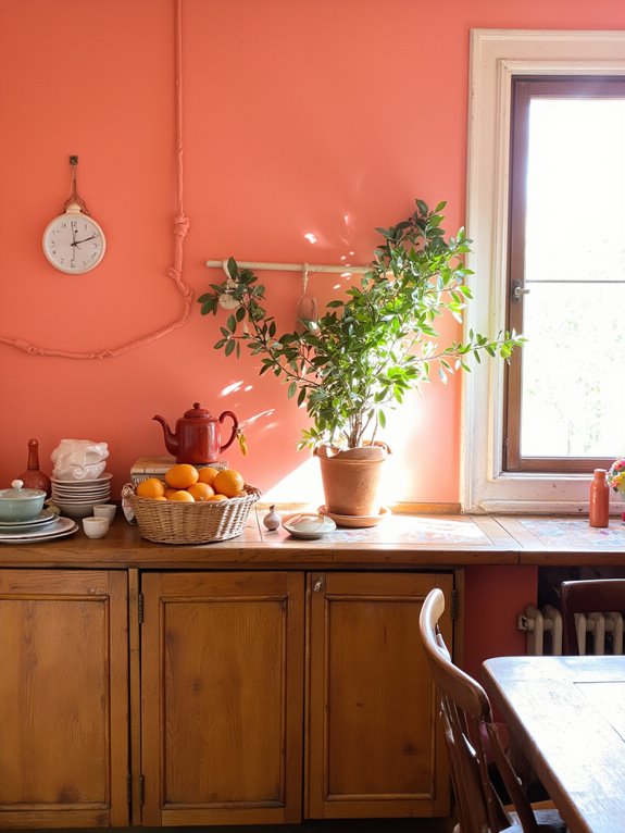 playful soothing kitchen palette