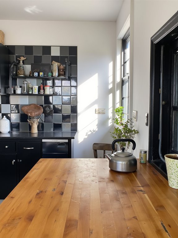 reflective surfaces enhance brightness