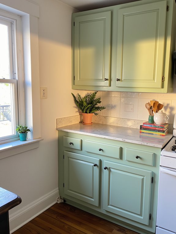 refresh kitchen with paint