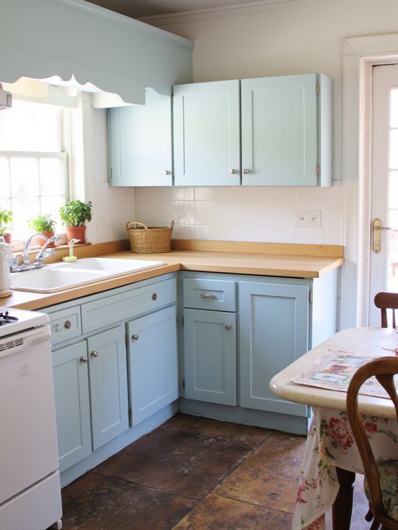 refreshing airy kitchen vibes