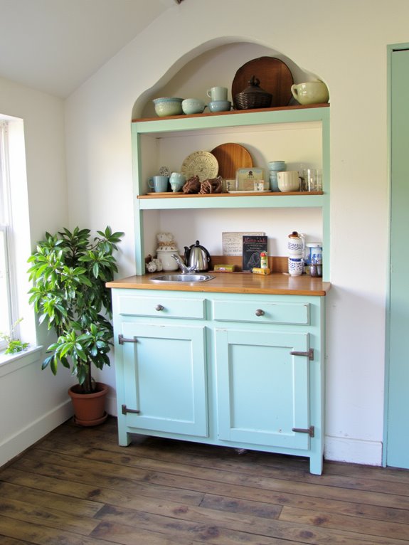 refreshing coastal kitchen vibe