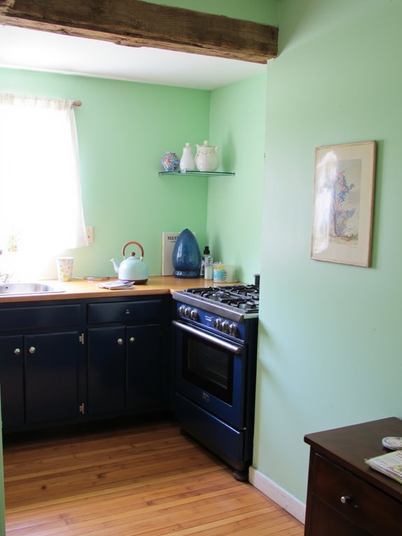 refreshing mint green tranquility