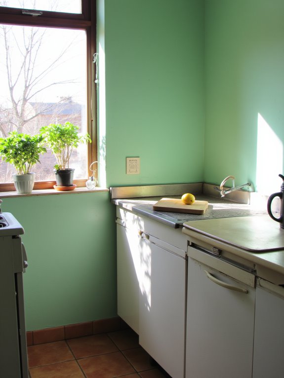 refreshing nature inspired kitchen decor