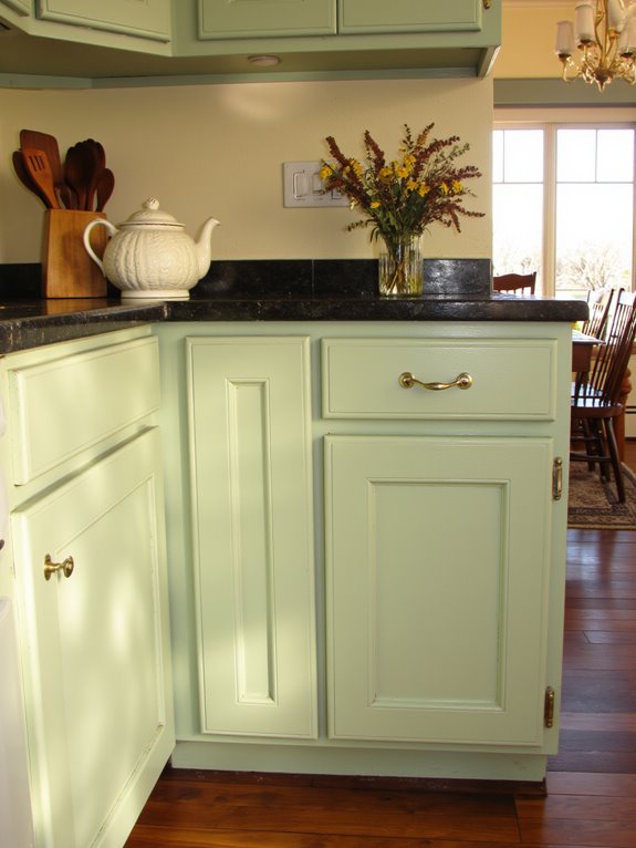 regular cleaning and touch ups