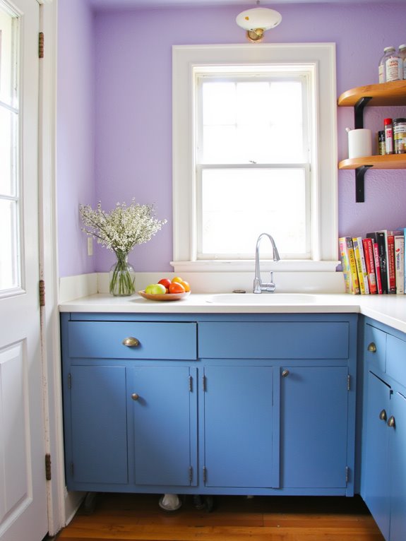 romantic soft lavender ambiance