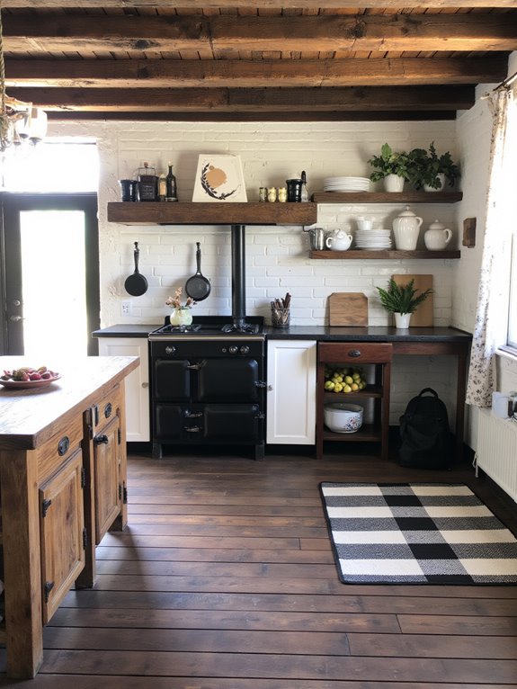 rustic modern kitchen designs