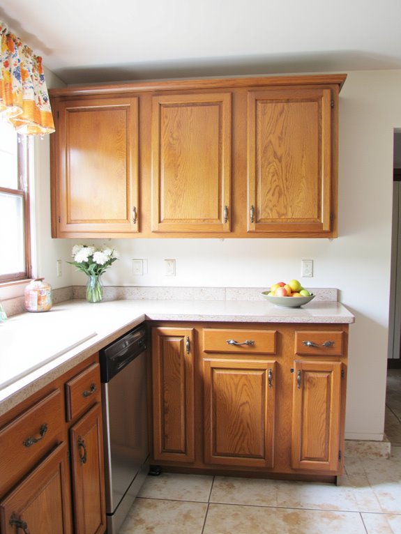 sand stain transform cabinets