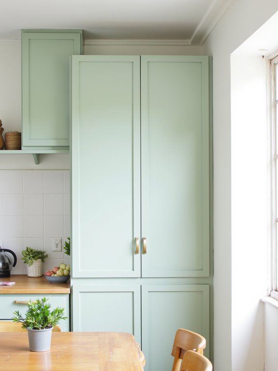 serene minimalist kitchen design