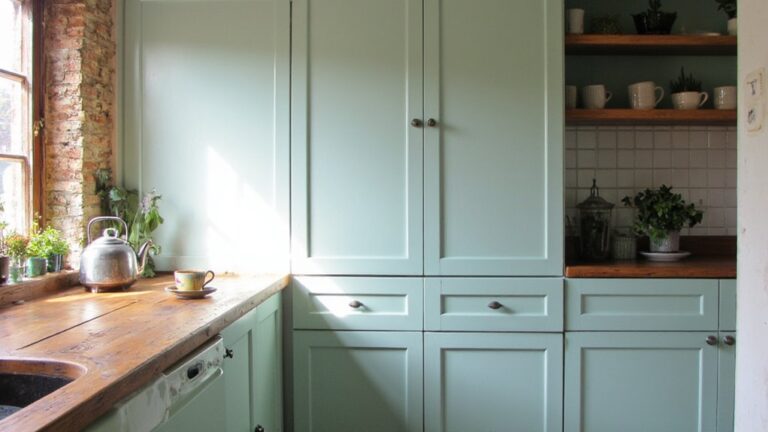 24 Unique Seafoam Kitchen Cabinets That Add Calm Energy serene seafoam kitchen design