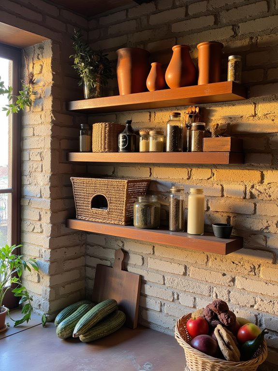 showcase natural kitchen elements