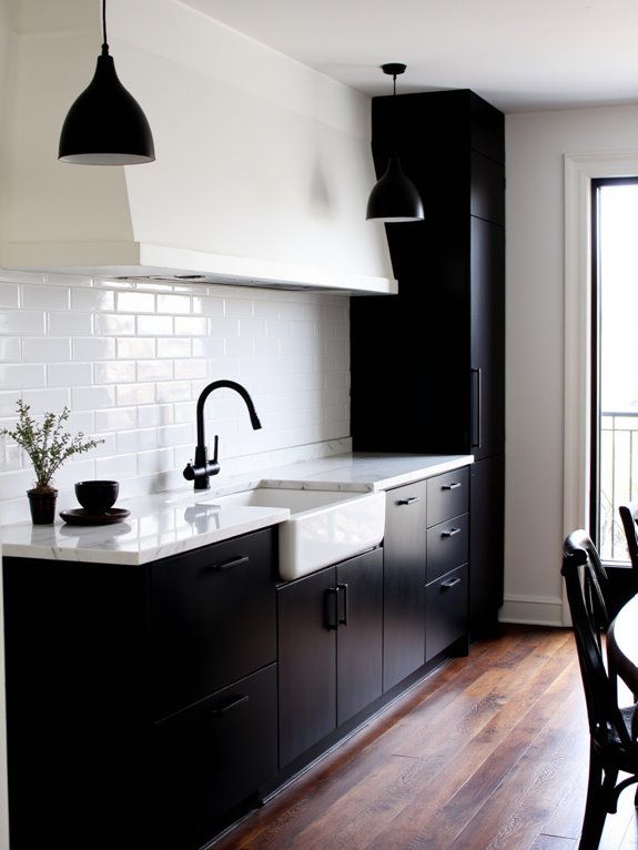 simplicity enhances kitchen aesthetics