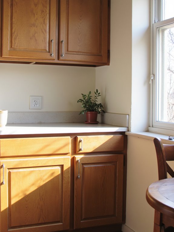 sleek modern cabinet handles