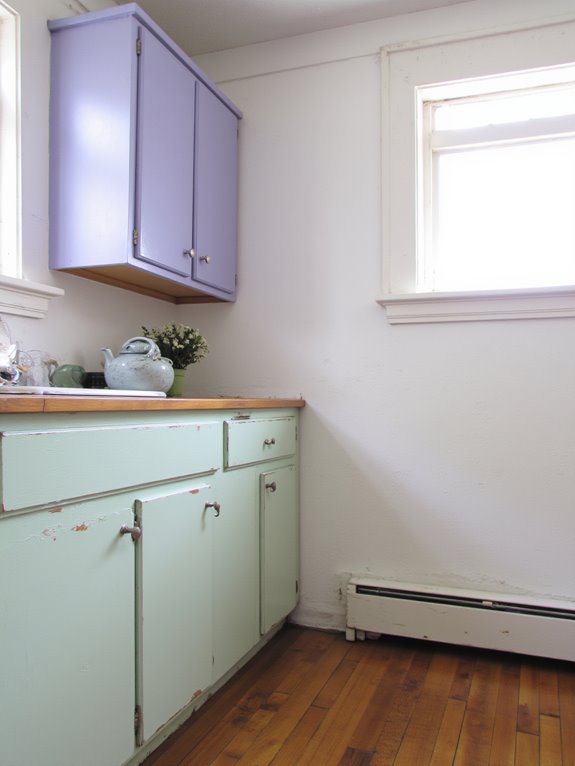 soft pastel cabinetry transformation
