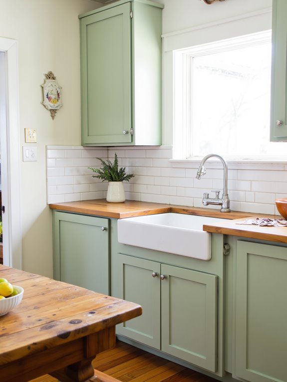 soft sage green tranquility