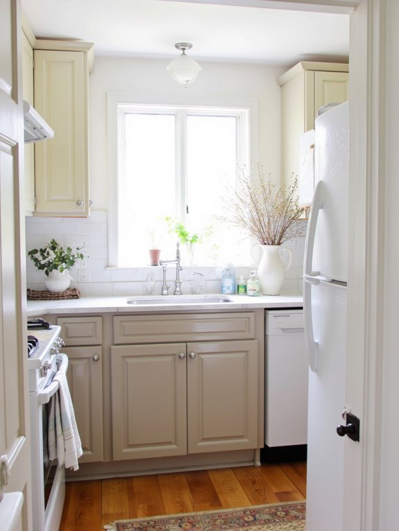 soothing soft neutral tones