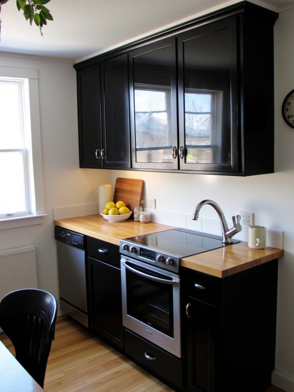 sophisticated small kitchen design