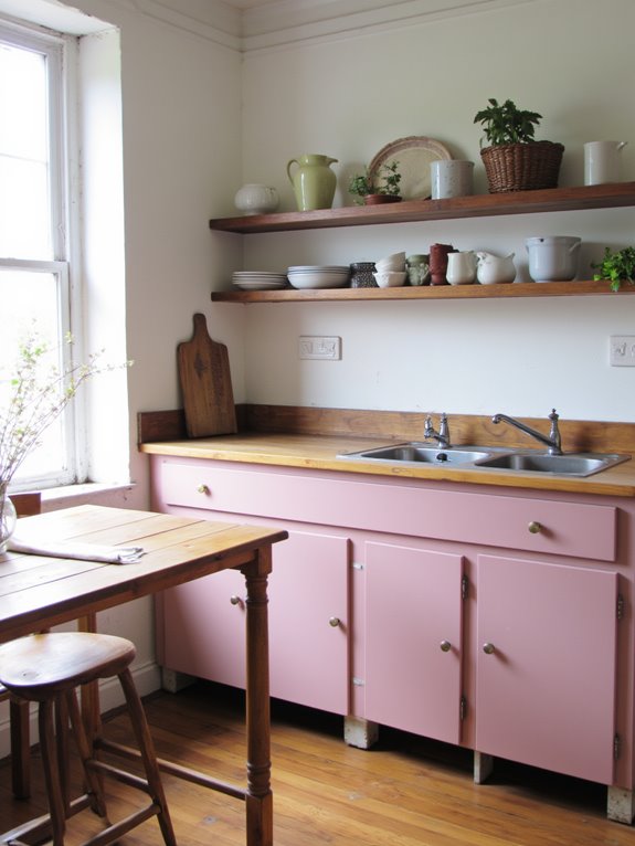 sophisticated vintage kitchen aesthetic