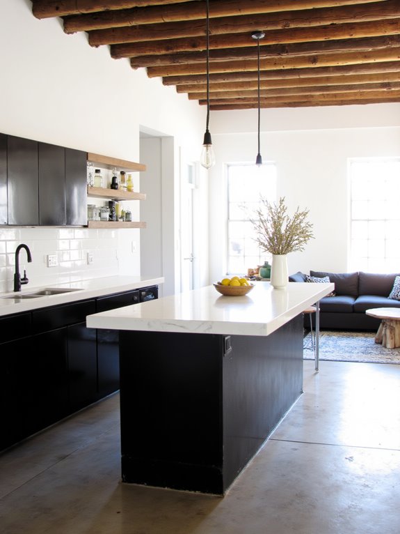 spacious social modern design