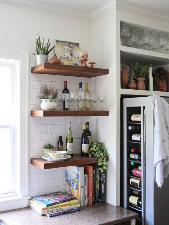 stylish and functional wine storage