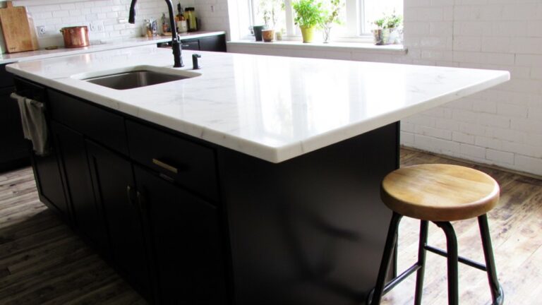 stylish black and white kitchens