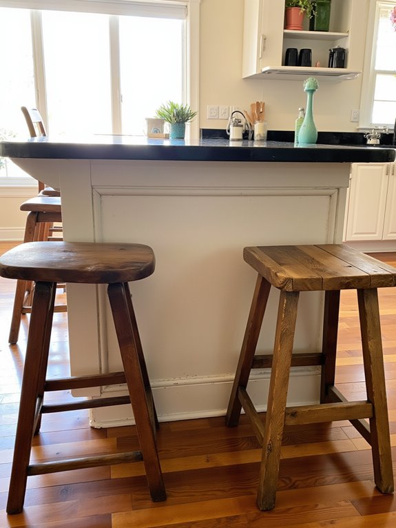 stylish comfortable bar stools