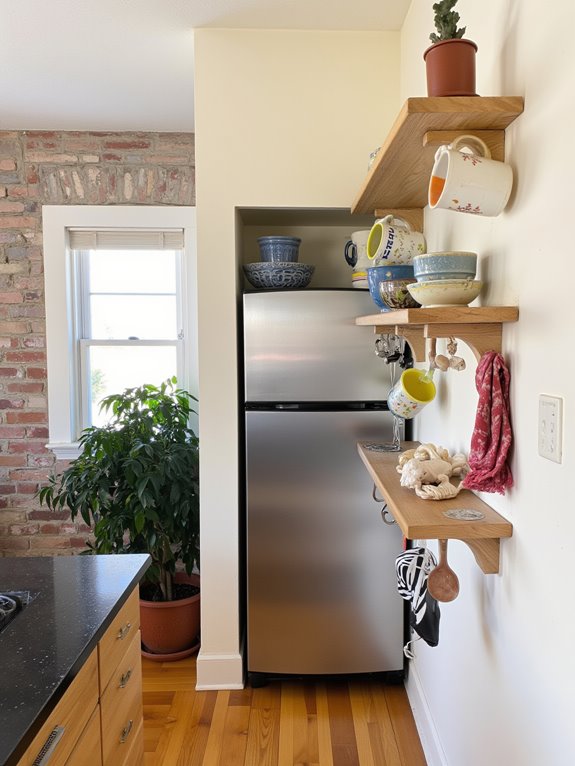 stylish functional kitchen storage