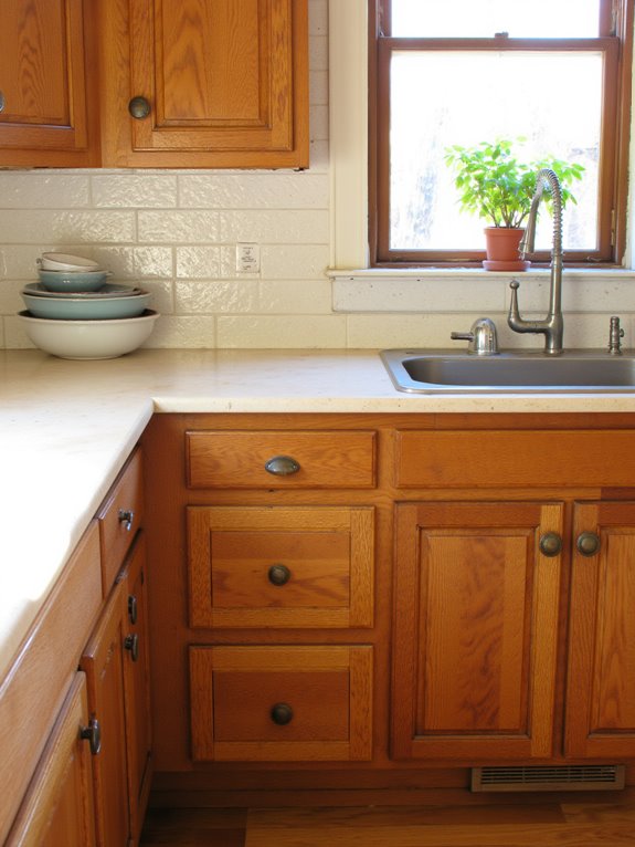 stylish hardware enhances warmth