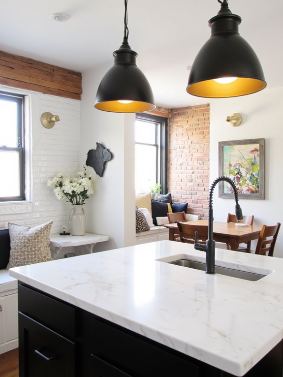 stylish kitchen lighting transformation