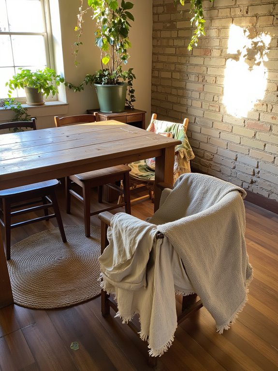 textured fabrics enhance coziness