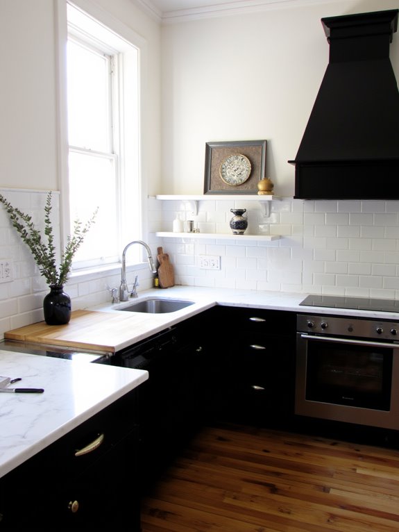 timeless black and white elegance