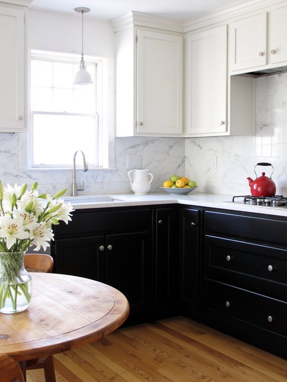 timeless black and white elegance