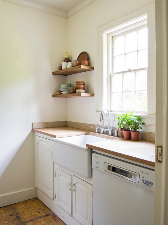 timeless soft white kitchen