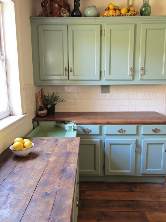 timeless vintage seafoam charm