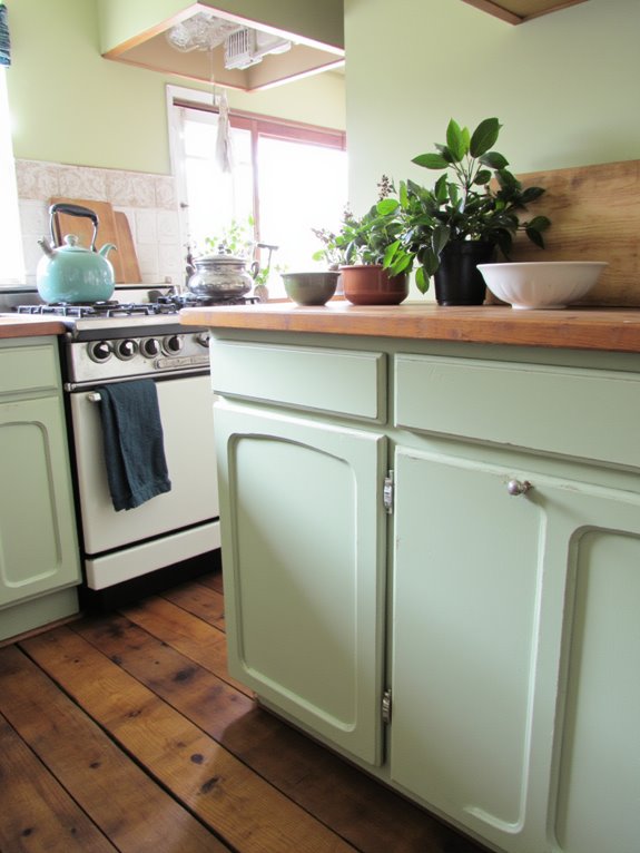 tranquil kitchen retreat color