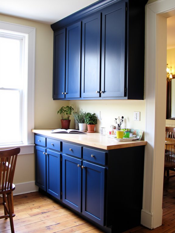 transform cabinets with paint