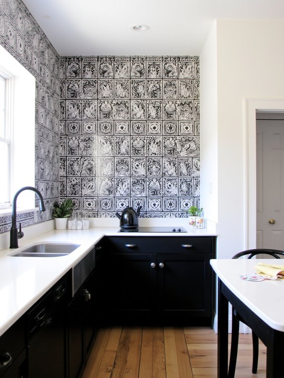transform kitchen with monochrome