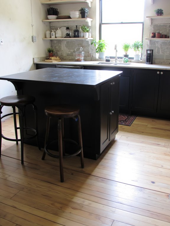 transformative black kitchen islands