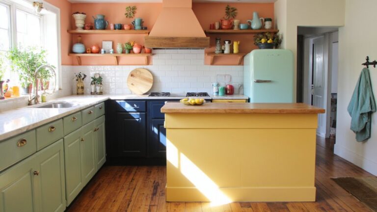 trendy kitchen color ideas