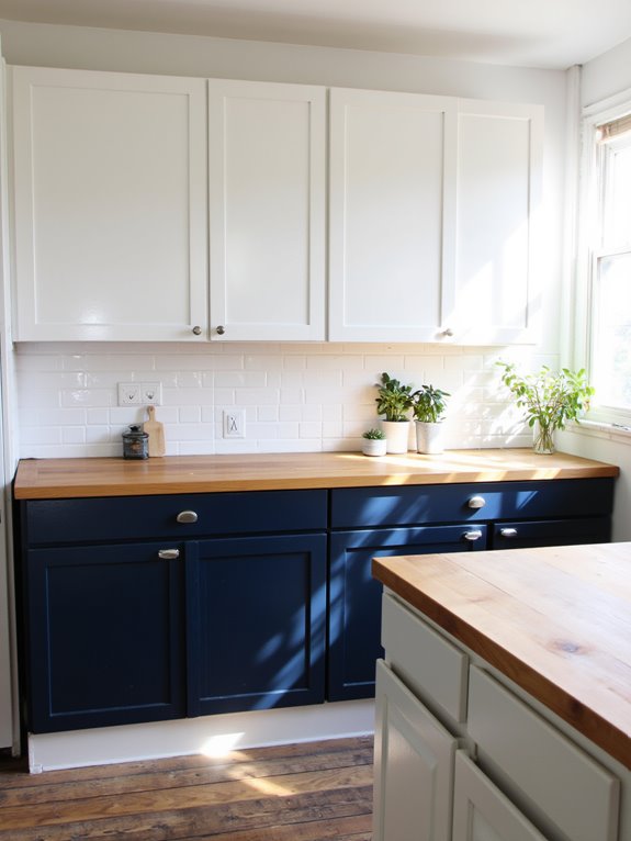 two tone cabinet charm