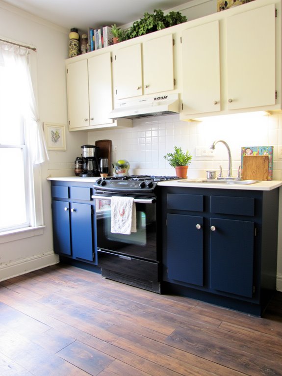 two tone cabinet painting tips