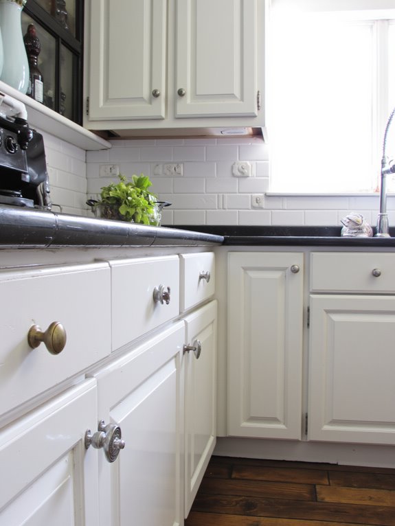 unique hardware enhances kitchens