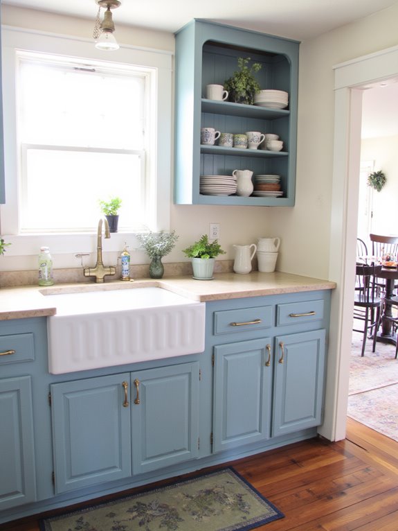 variety of blue green styles