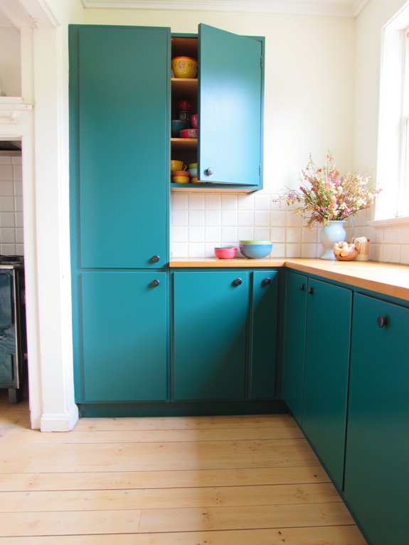 vibrant cabinet color choices