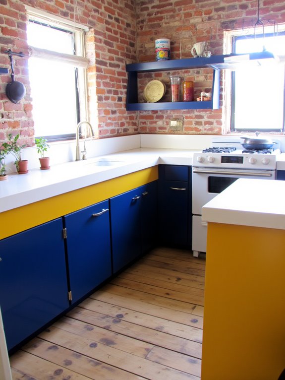 vibrant color blocking combinations