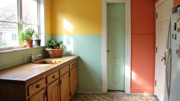 vibrant kitchen wall colors