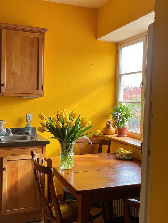 vibrant welcoming kitchen atmosphere