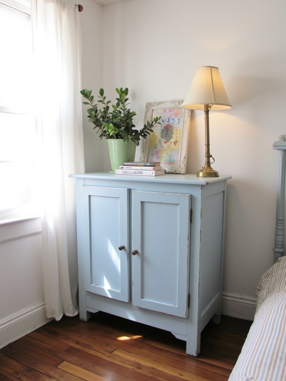 vintage cabinet chalk paint