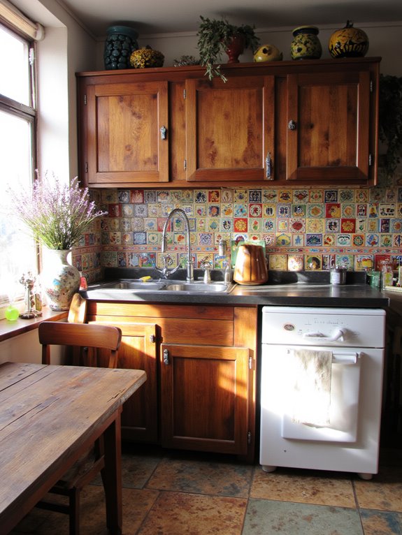 vintage charm in kitchens