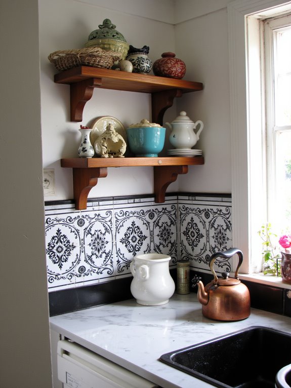 vintage retro tile charm